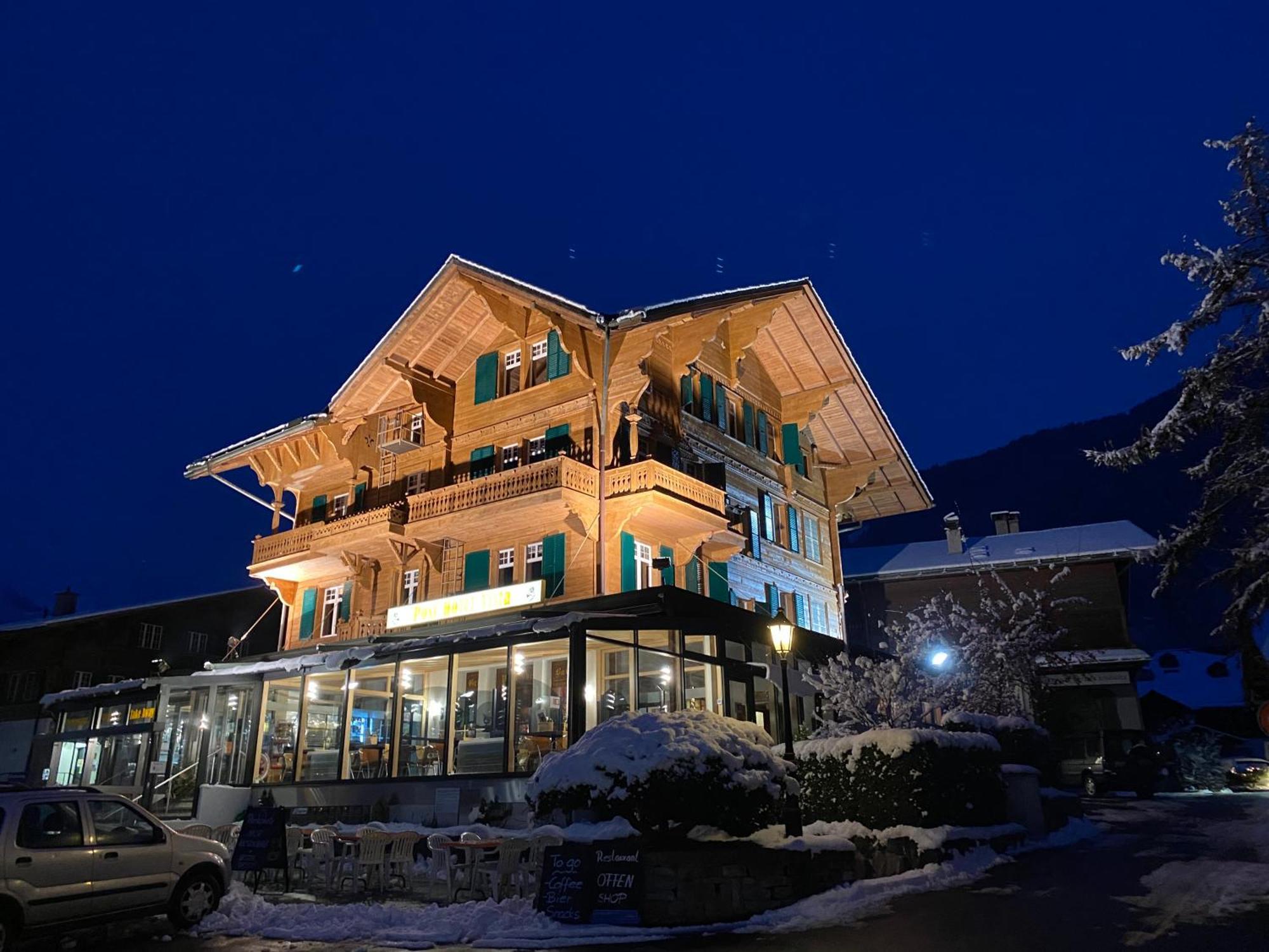 Post Hotel Vista Zweisimmen Eksteriør bilde